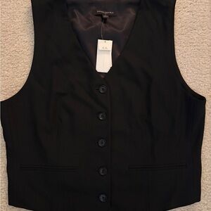 Banana Republic black vest